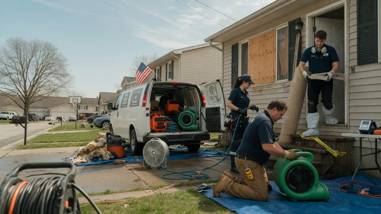 Water Damage Restoration in Saint John, ND near me